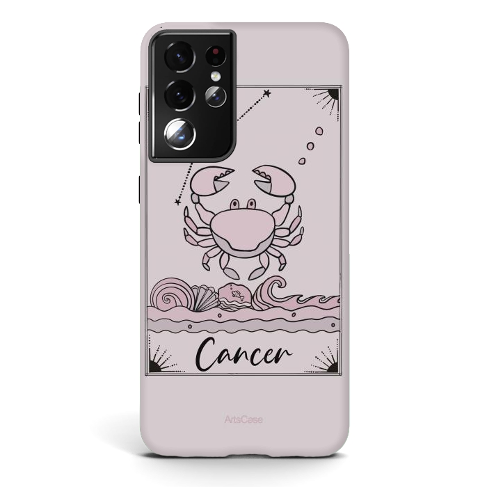 Galaxy S21 ultra StrongFit Cancer by ArtsCase