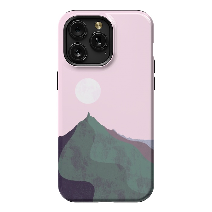 iPhone 15 Pro Max StrongFit The  mauve sky peak by Steve Wade (Swade)