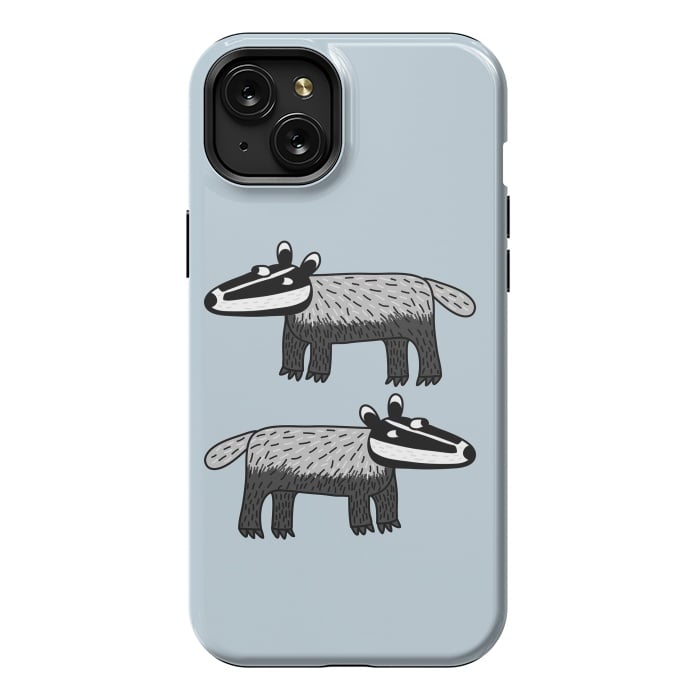iPhone 15 Plus StrongFit Badgers by Nic Squirrell
