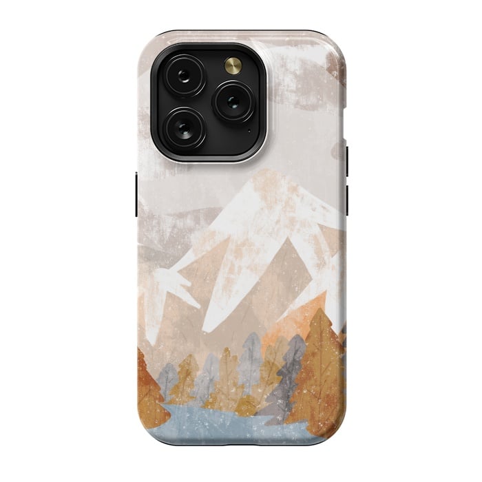 iPhone 15 Pro StrongFit A cold autumn land by Steve Wade (Swade)