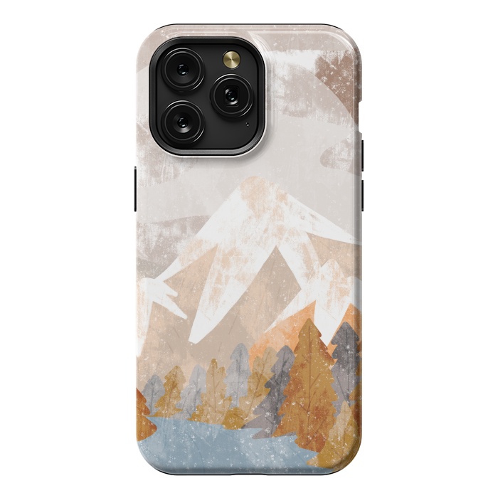iPhone 15 Pro Max StrongFit A cold autumn land by Steve Wade (Swade)