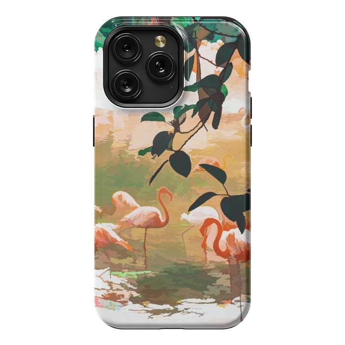 iPhone 15 Pro Max StrongFit Flamingo Sighting by Uma Prabhakar Gokhale