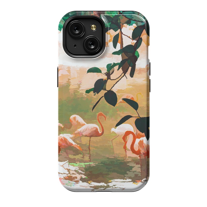 iPhone 15 StrongFit Flamingo Sighting by Uma Prabhakar Gokhale