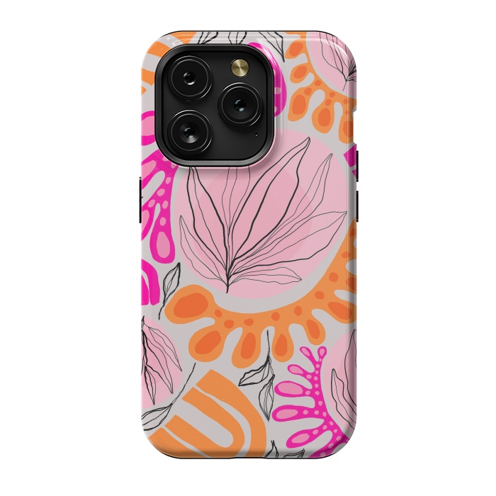iPhone 15 Pro StrongFit Matiso Floral by Hanny Agustine