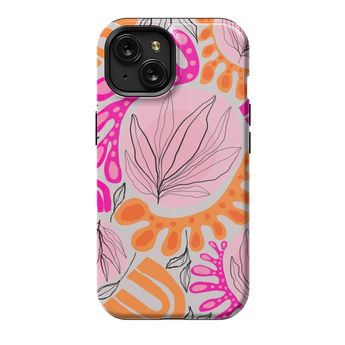 iPhone 15 StrongFit Matiso Floral by Hanny Agustine