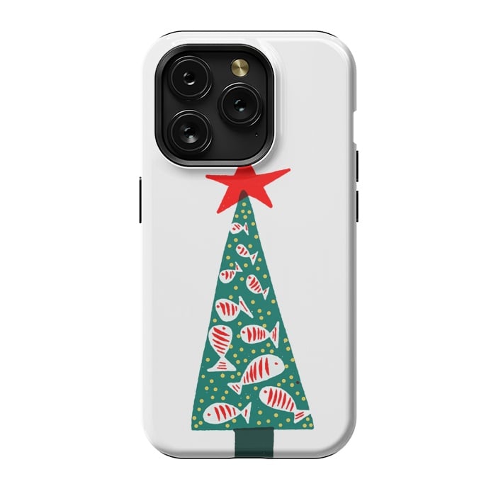 iPhone 15 Pro StrongFit Christmas Tree 1 by Hanny Agustine