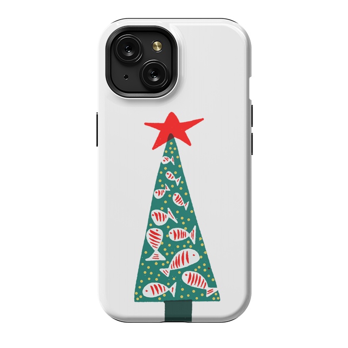iPhone 15 StrongFit Christmas Tree 1 by Hanny Agustine