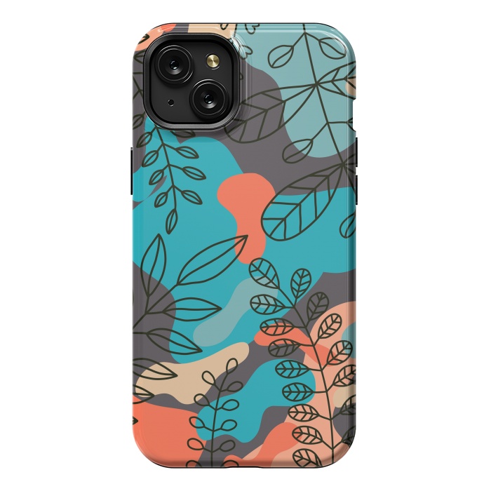 iPhone 15 Plus StrongFit Sutera Floral by Hanny Agustine