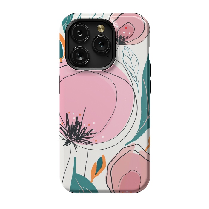 iPhone 15 Pro StrongFit Cotona Florals by Hanny Agustine