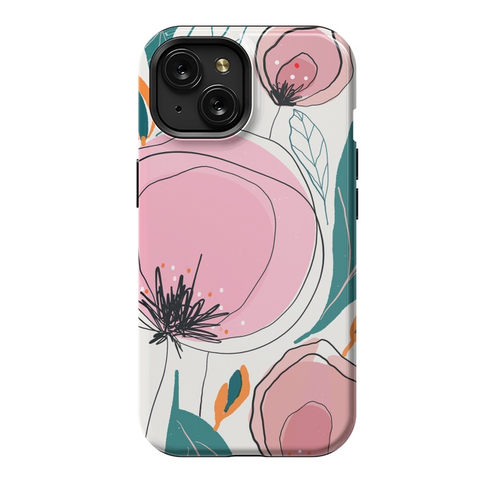iPhone 15 StrongFit Cotona Florals by Hanny Agustine