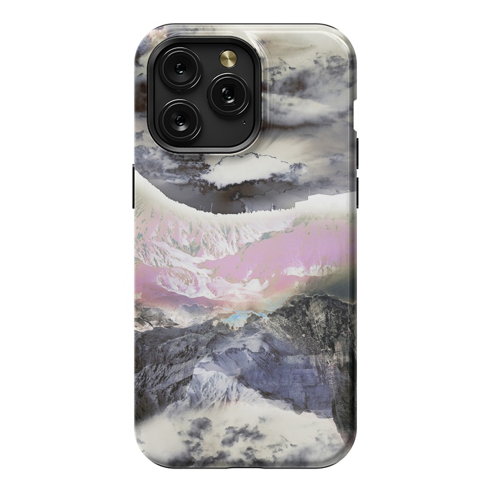 iPhone 15 Pro Max StrongFit Mountain landscape digital art by Oana 