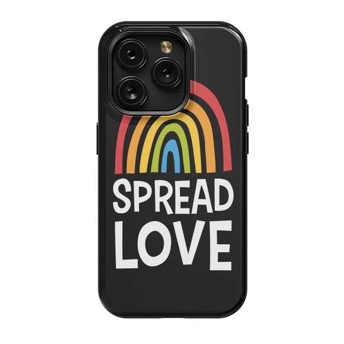 iPhone 15 Pro StrongFit Spread Love by Majoih