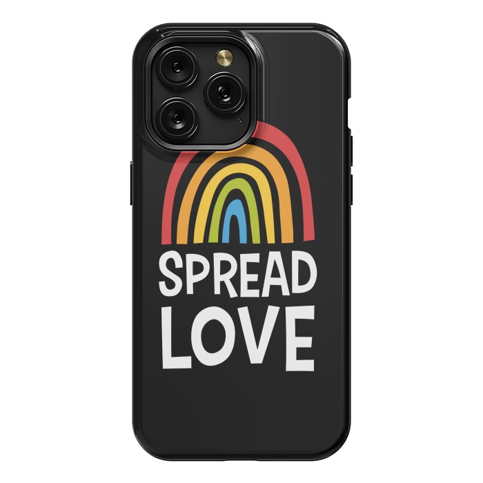 iPhone 15 Pro Max StrongFit Spread Love by Majoih