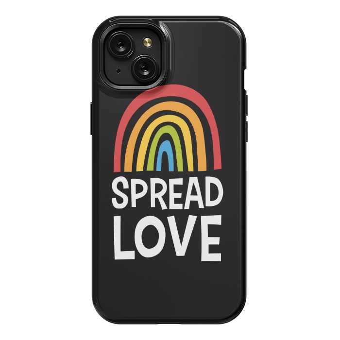 iPhone 15 Plus StrongFit Spread Love by Majoih