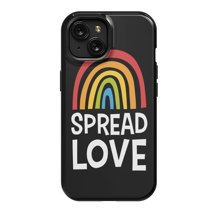 iPhone 15 StrongFit Spread Love by Majoih