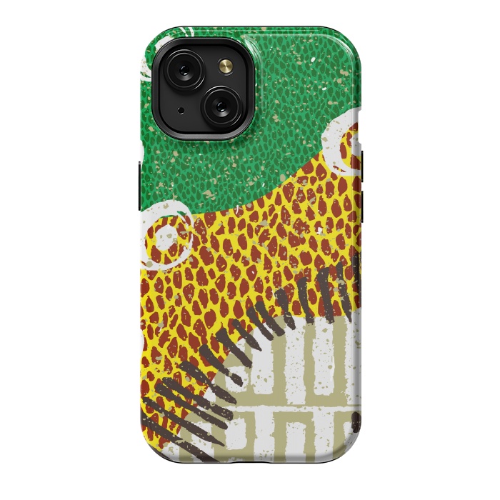 iPhone 15 StrongFit AFRICAN PATTERN 2 by MALLIKA