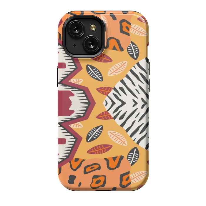 iPhone 15 StrongFit AFRICAN PATTERN by MALLIKA
