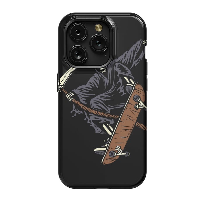 iPhone 15 Pro StrongFit Skate Reaper by Afif Quilimo