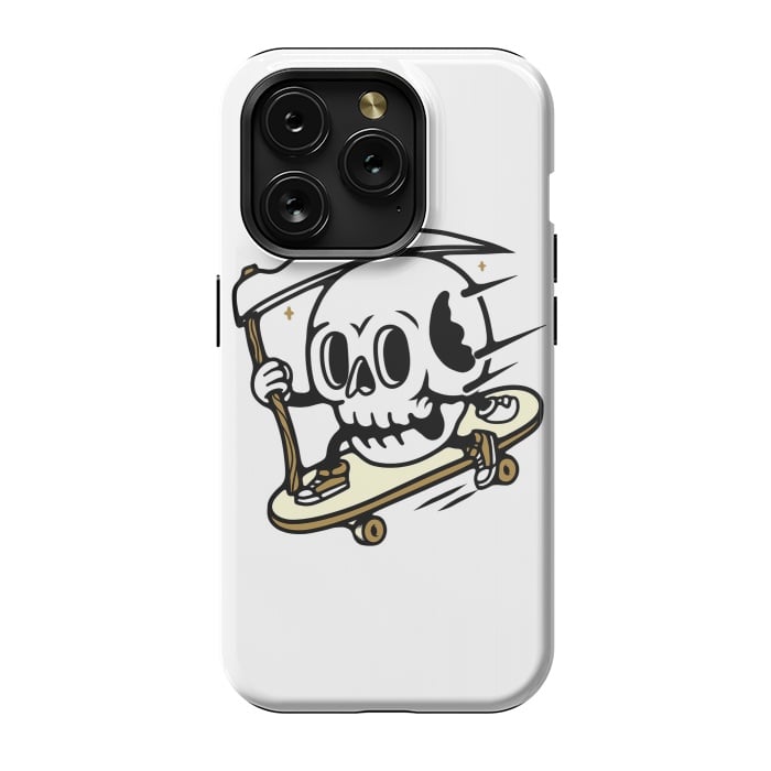 iPhone 15 Pro StrongFit Skullboading by Afif Quilimo