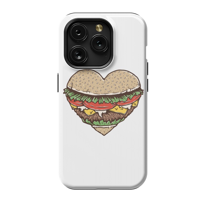 iPhone 15 Pro StrongFit Hamburger Lover by Afif Quilimo