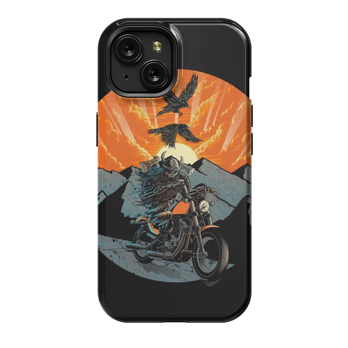 iPhone 15 StrongFit Viking Rider by Afif Quilimo