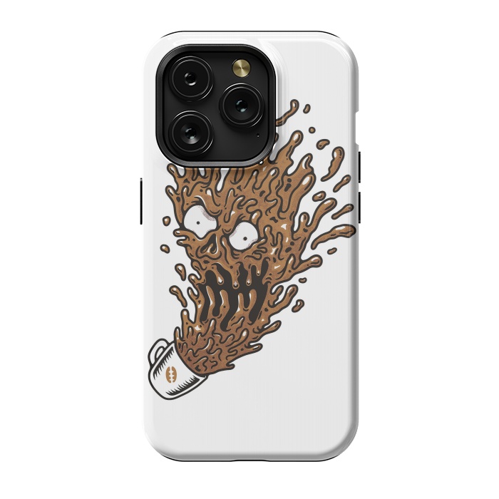 iPhone 15 Pro StrongFit Coffee Monster by Afif Quilimo