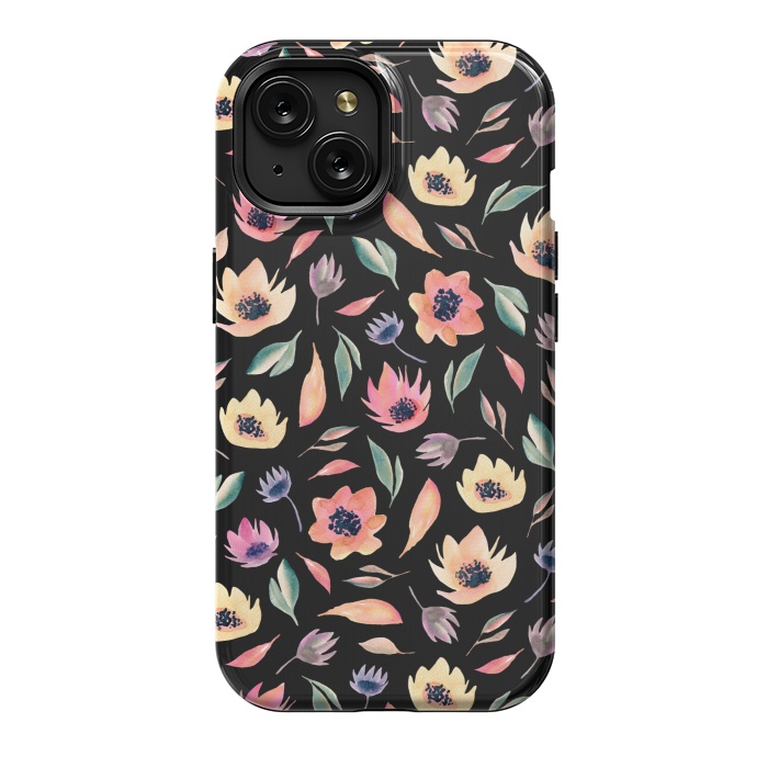 iPhone 15 StrongFit Floral pattern by Julia Badeeva
