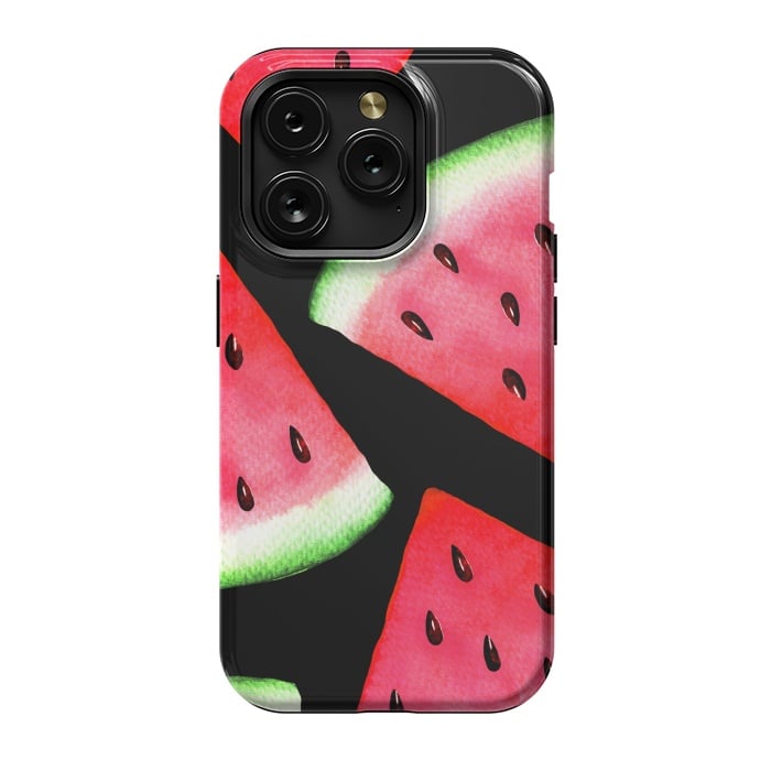 iPhone 15 Pro StrongFit Watermelon by Julia Badeeva