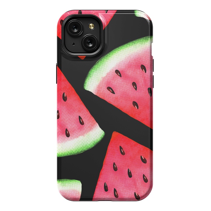 iPhone 15 Plus StrongFit Watermelon by Julia Badeeva