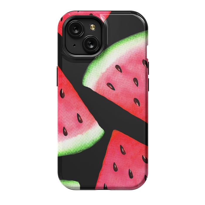 iPhone 15 StrongFit Watermelon by Julia Badeeva