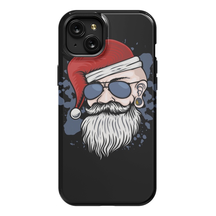 iPhone 15 Plus StrongFit funny santa claus by haroulita