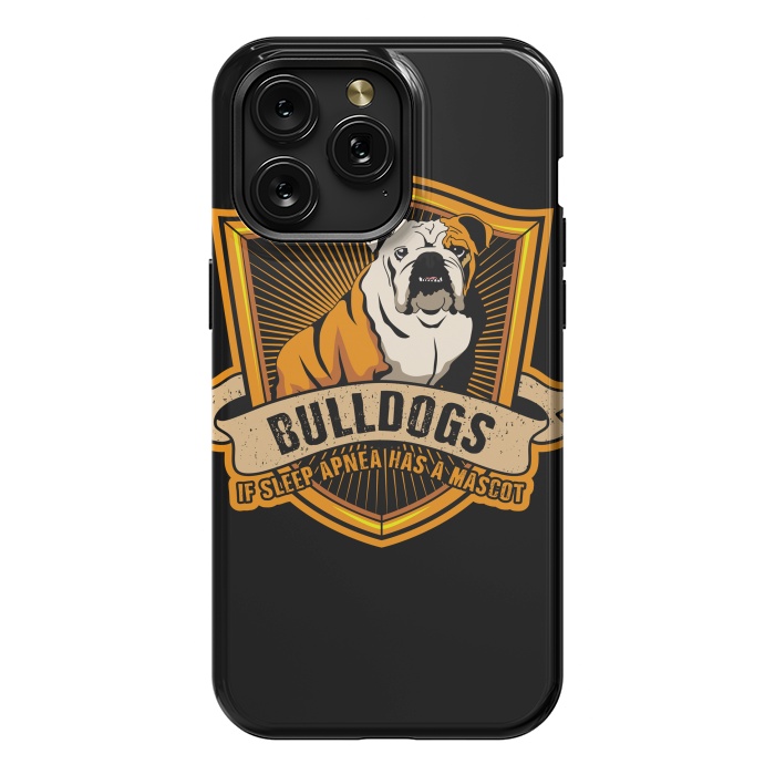 iPhone 15 Pro Max StrongFit bulldog by haroulita