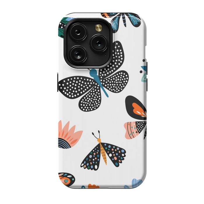 iPhone 15 Pro StrongFit butterflies c by haroulita