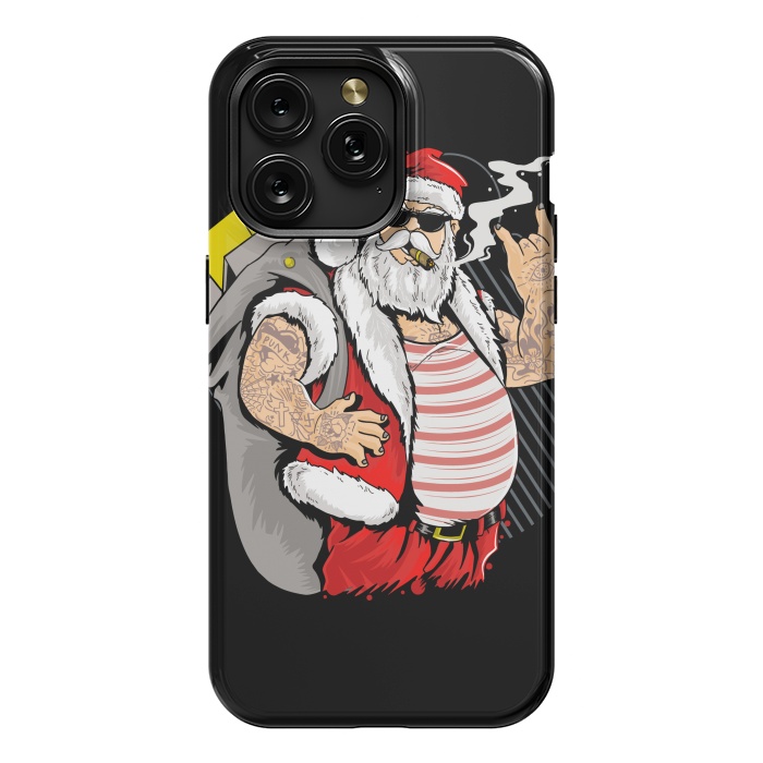 iPhone 15 Pro Max StrongFit funny santa x by haroulita