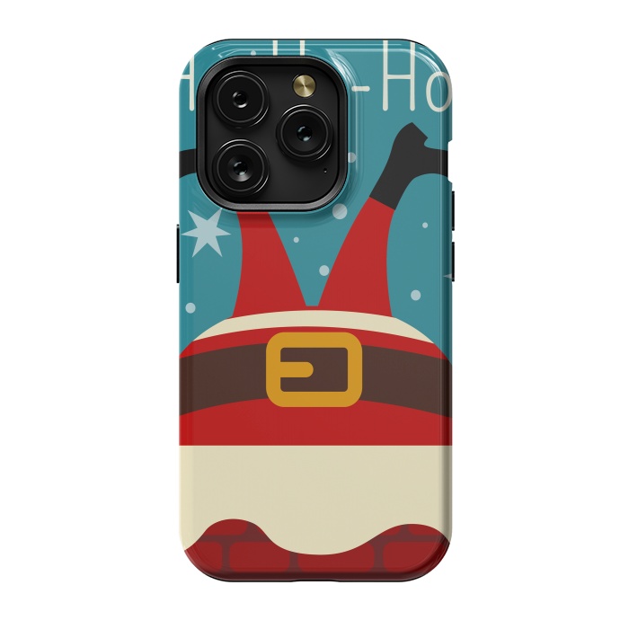 iPhone 15 Pro StrongFit cute funny santa by haroulita