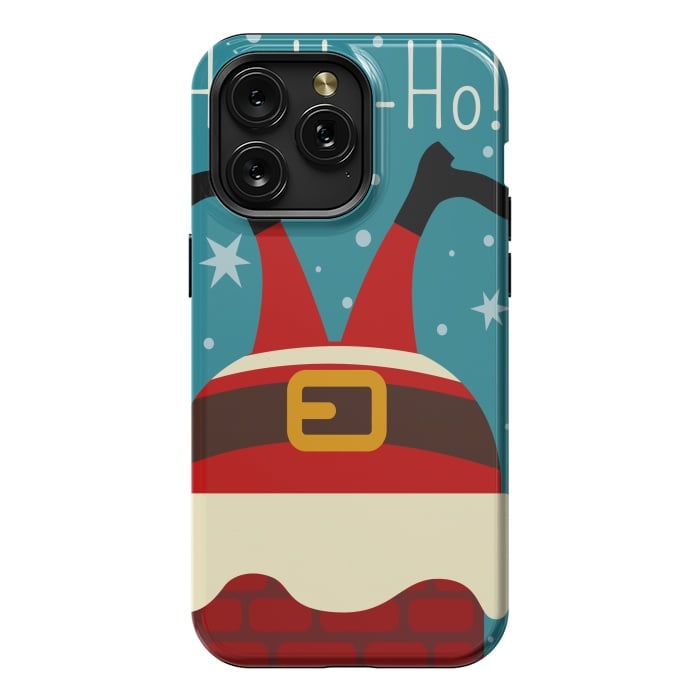 iPhone 15 Pro Max StrongFit cute funny santa by haroulita