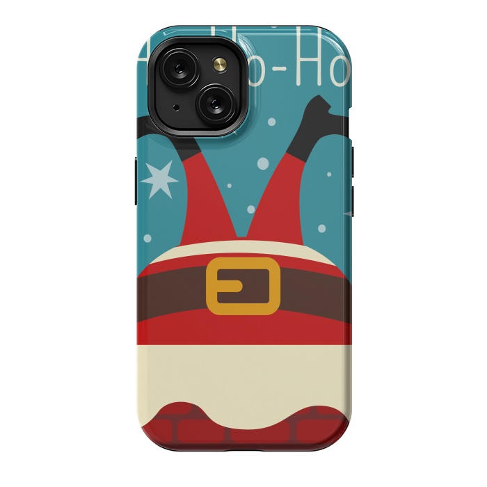 iPhone 15 StrongFit cute funny santa by haroulita