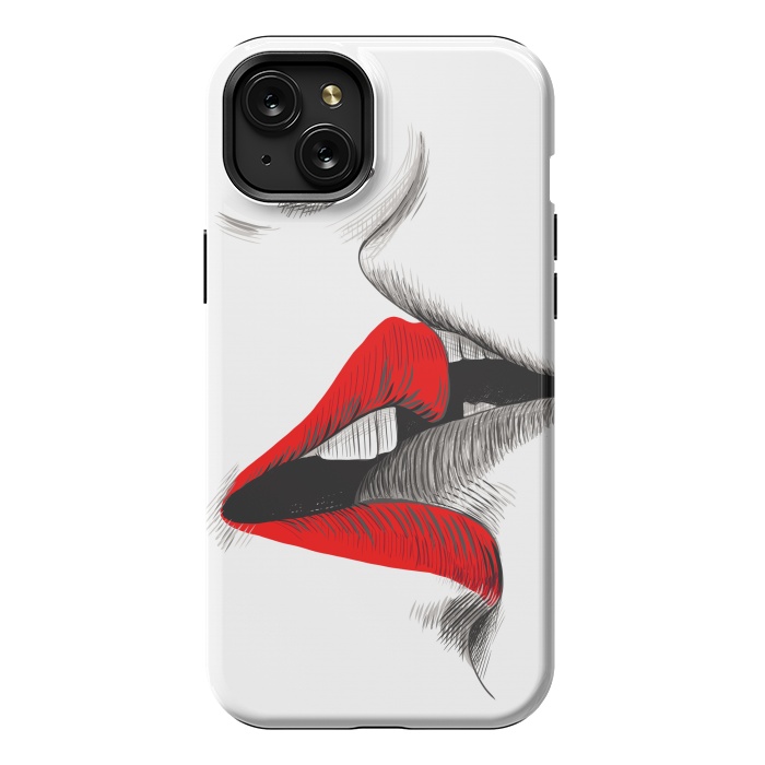 iPhone 15 Plus StrongFit kiss by haroulita