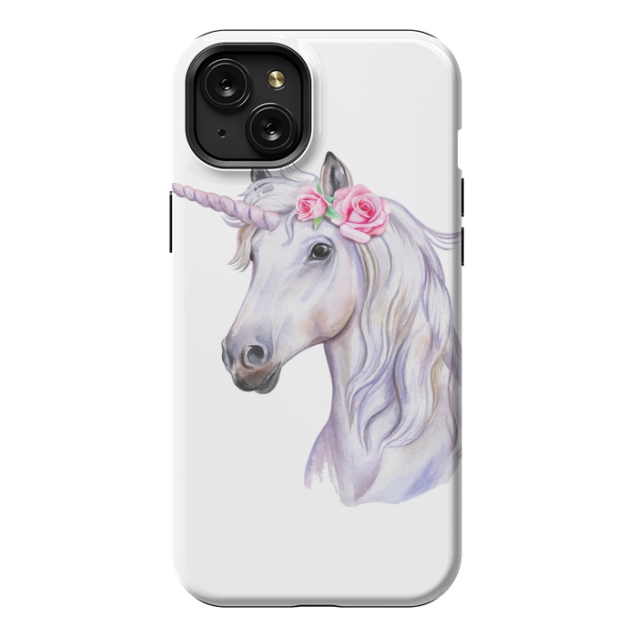 iPhone 15 Plus StrongFit magical unicorn by haroulita