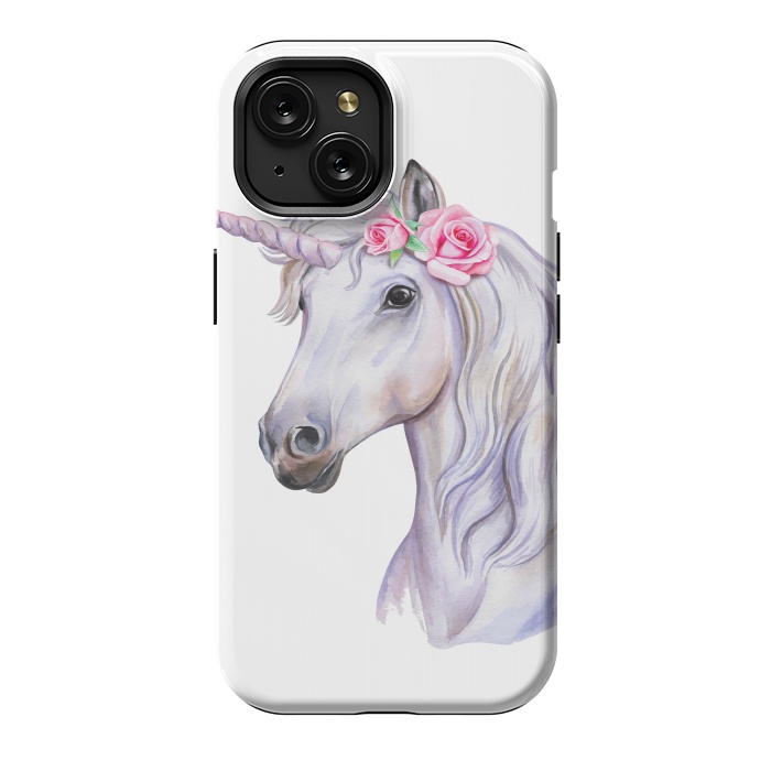iPhone 15 StrongFit magical unicorn by haroulita