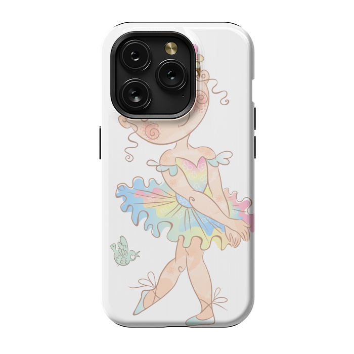 iPhone 15 Pro StrongFit shy ballerina by haroulita