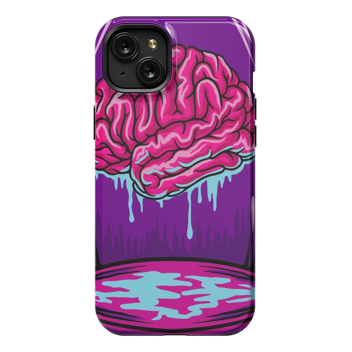 iPhone 15 Plus StrongFit brain by haroulita