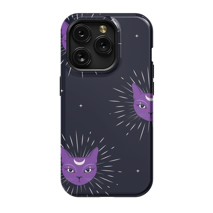 iPhone 15 Pro StrongFit magic cats by haroulita
