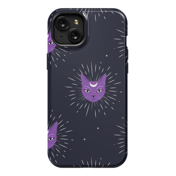 iPhone 15 Plus StrongFit magic cats by haroulita