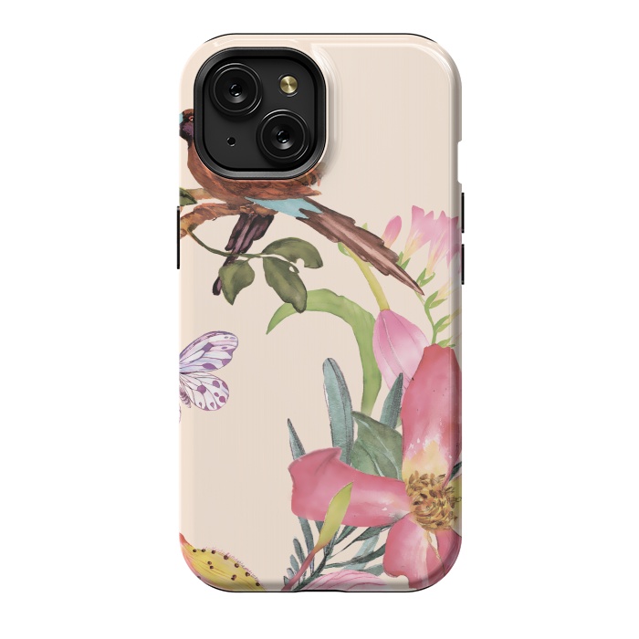 iPhone 15 StrongFit Sweet Birds by Creativeaxle