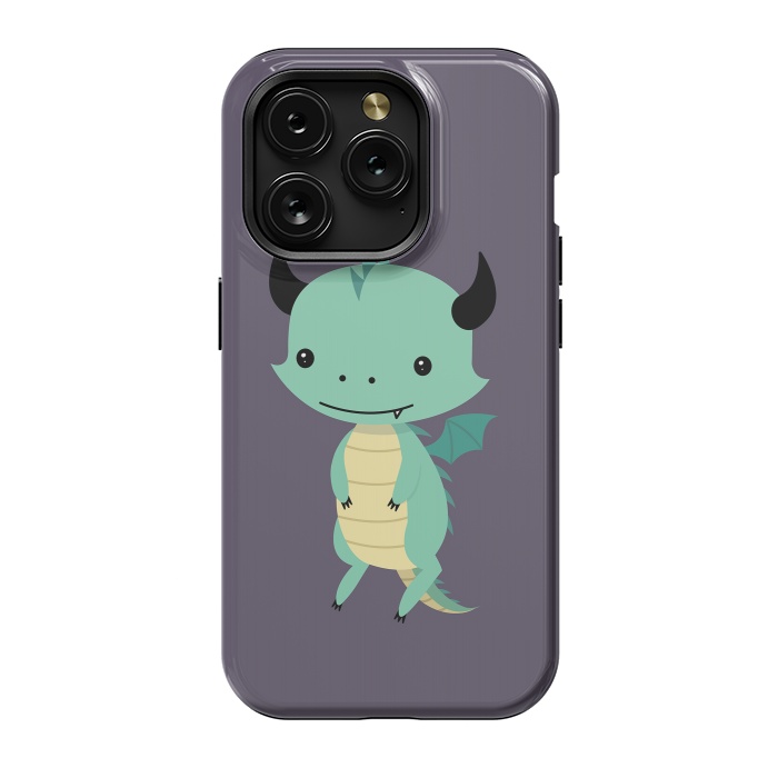 iPhone 15 Pro StrongFit Cute dragon by Laura Nagel