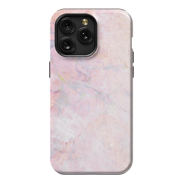 iPhone 15 Pro Max StrongFit Soft pink marble by Oana 