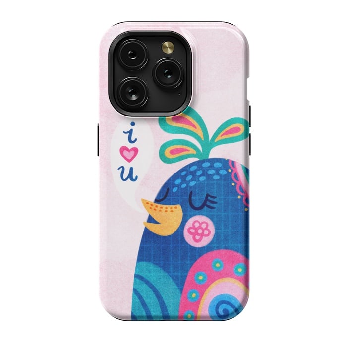 iPhone 15 Pro StrongFit I Love You Bird by Noonday Design