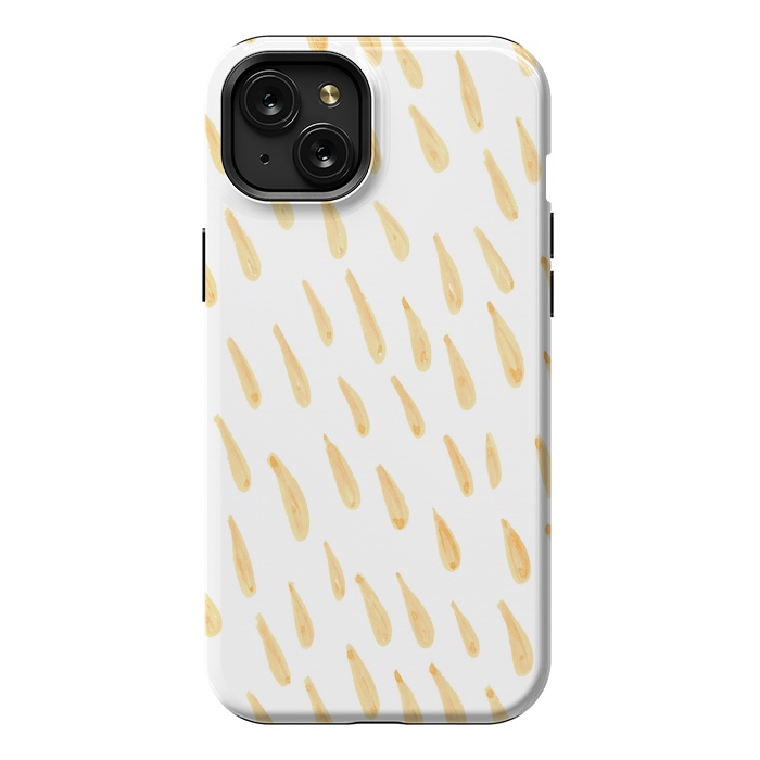 iPhone 15 Plus StrongFit Yellow Art by Joanna Vog