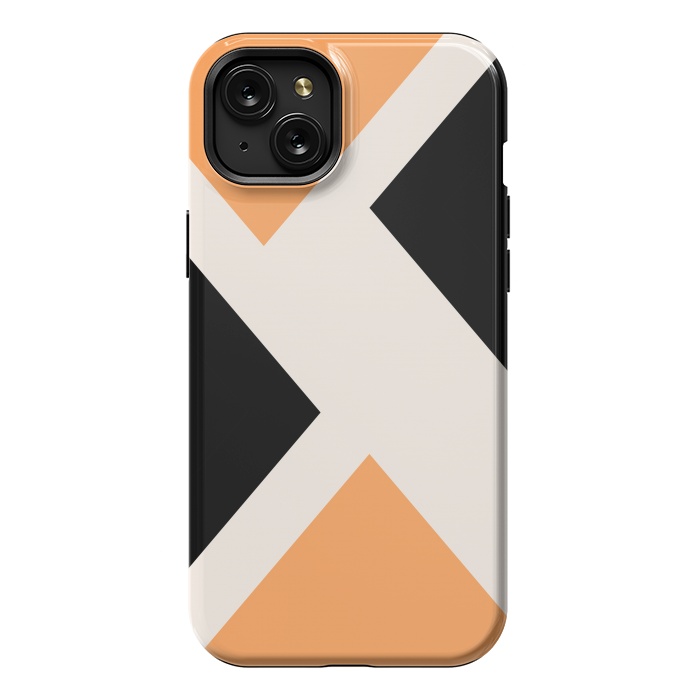iPhone 15 Plus StrongFit Triangle X by Creativeaxle